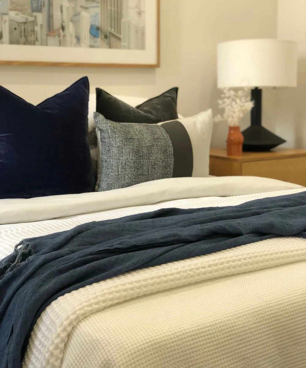 Çizgili Percale Nevresim