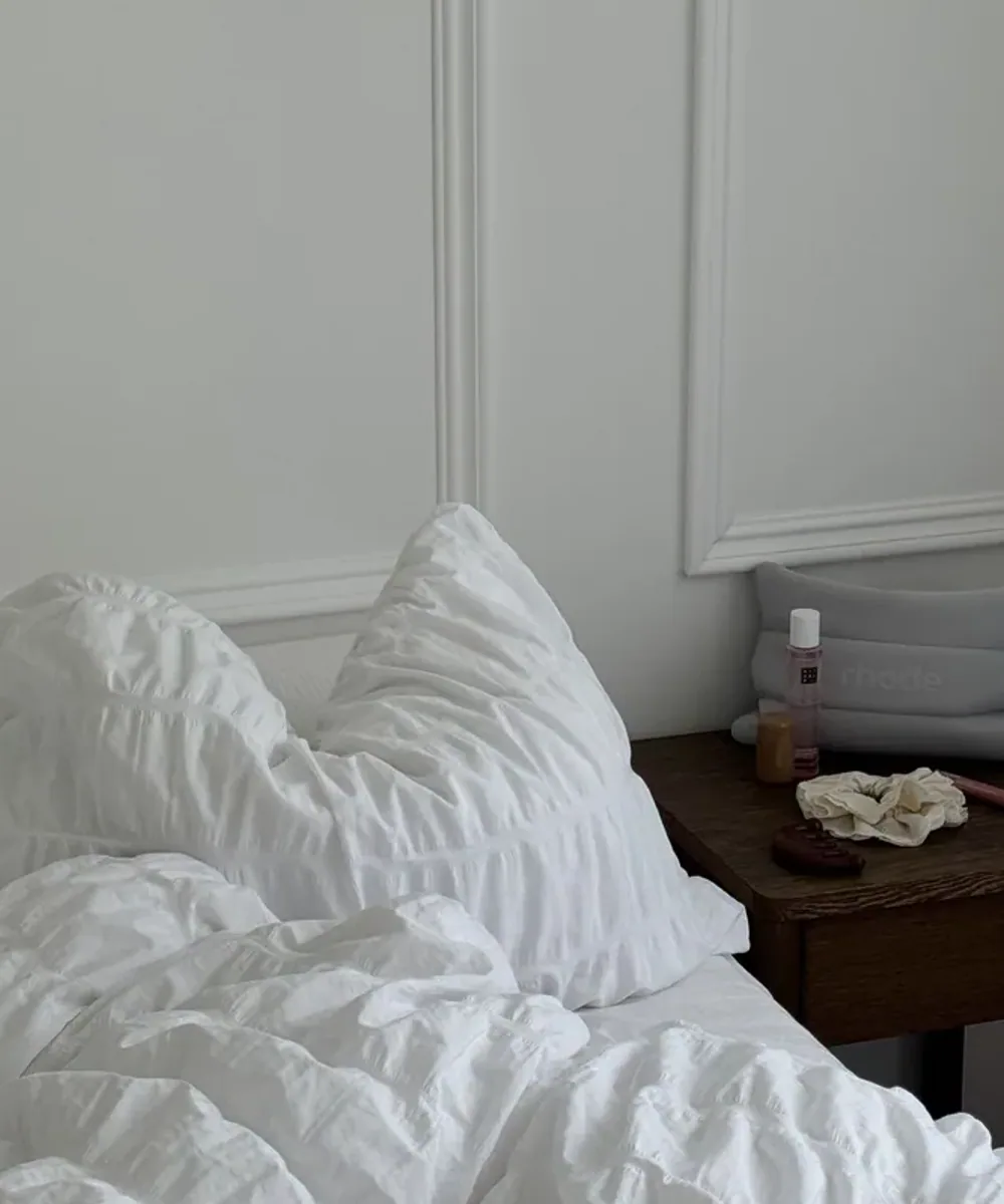 Çizgili Percale Nevresim 6