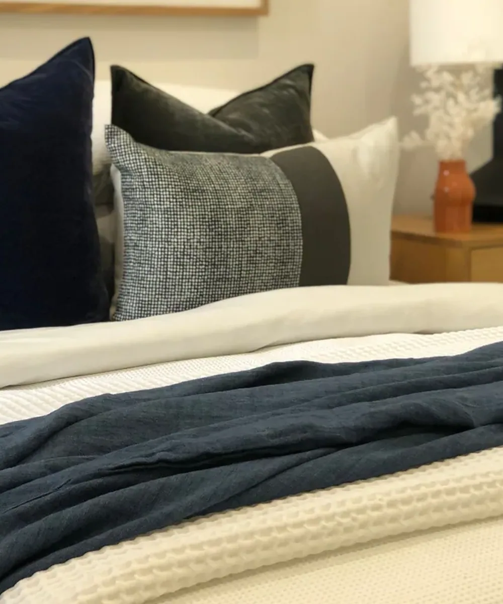 Çizgili Percale Nevresim 7